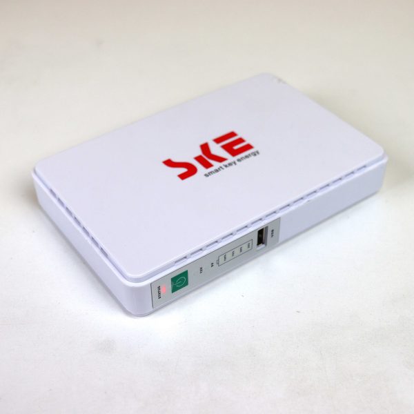 SKE 432P mini UPS for Router, ONU, Camera – 25 Watt 5v 9v 12v & PoE support 15/24v - Image 2